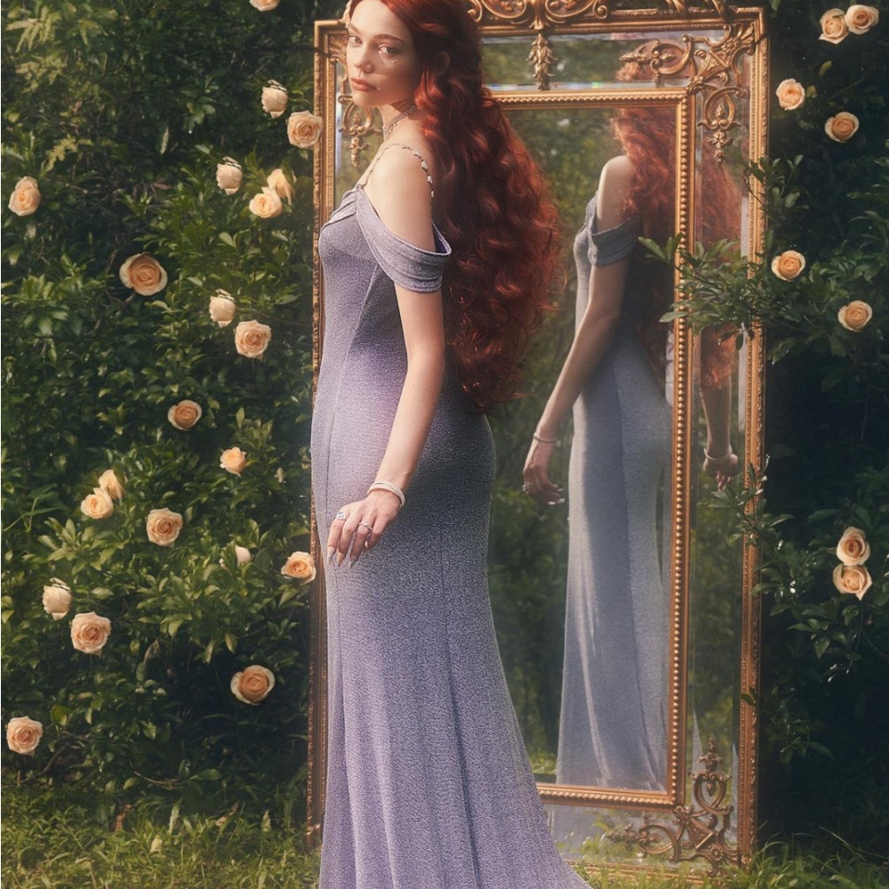 Lavender Long Dress